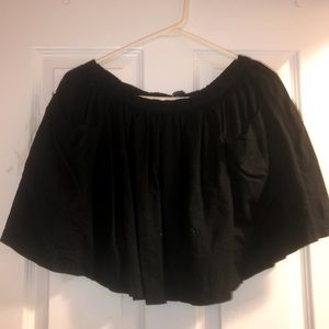 Black skirt